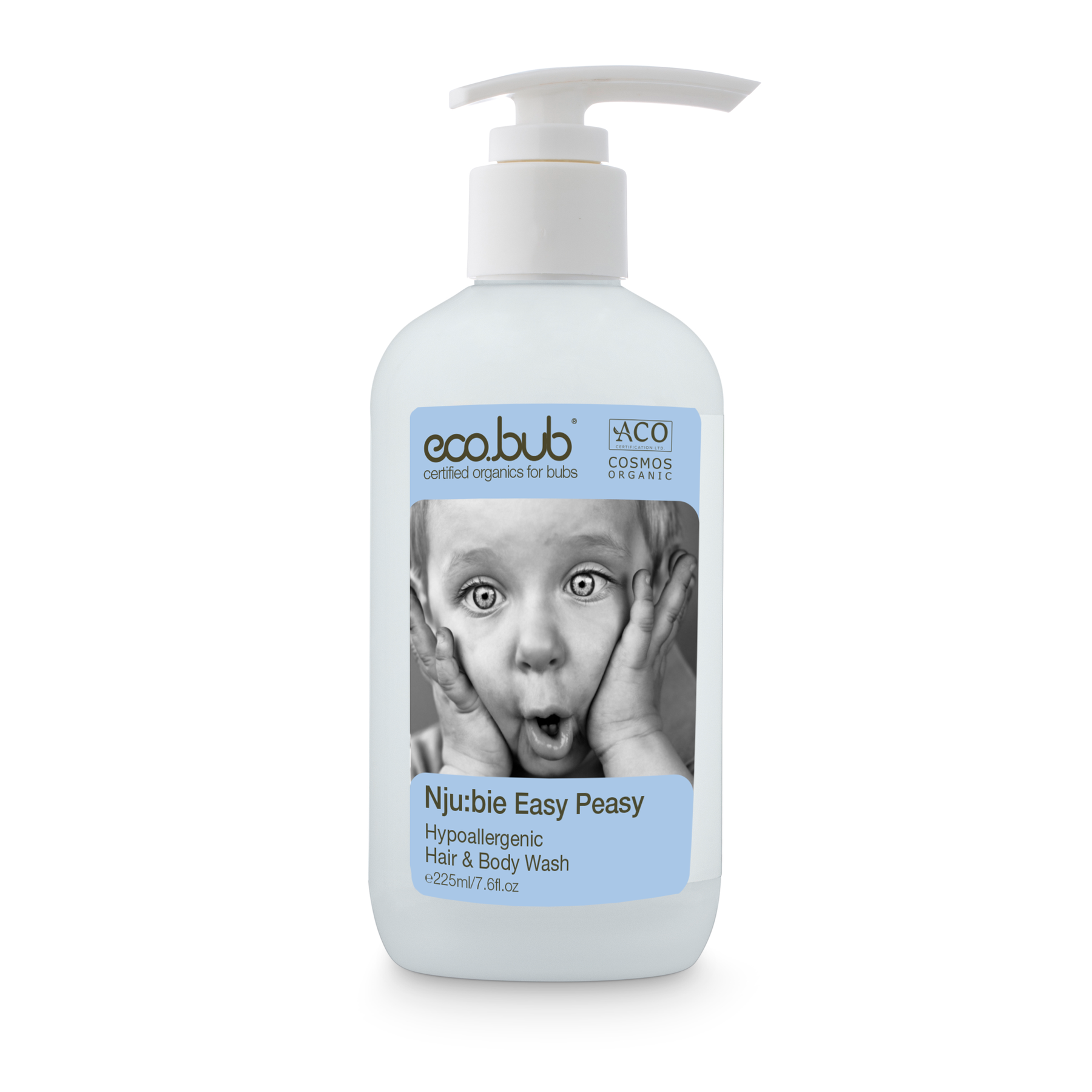 Eco.bub Nju:bie Easy Peasy Hair & Body Wash